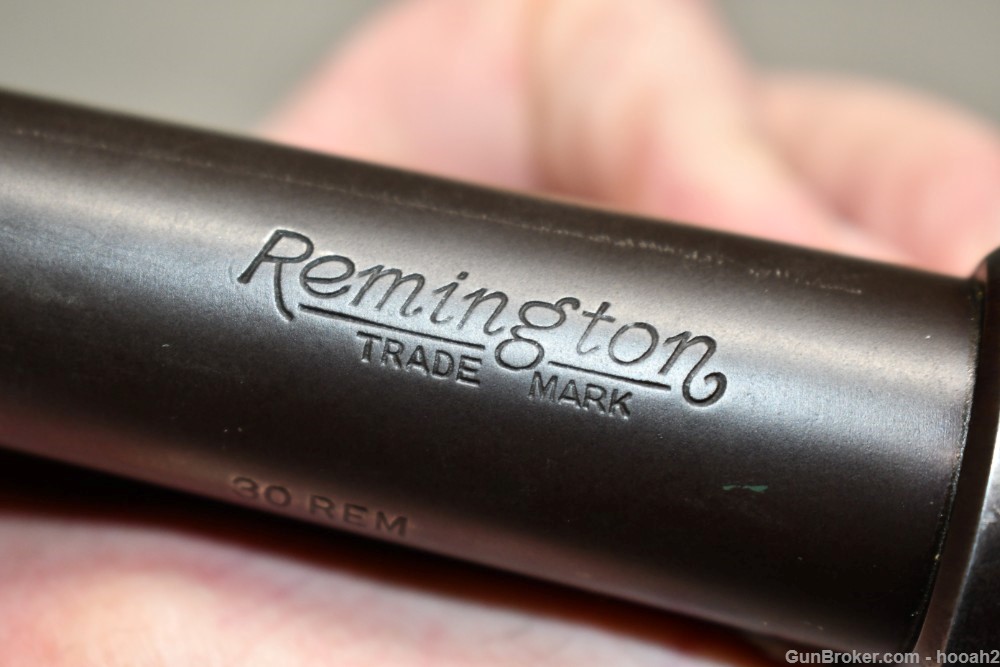 Remington Model 141 Pump Action Rifle 24" 30 Rem 1936 C&R-img-42