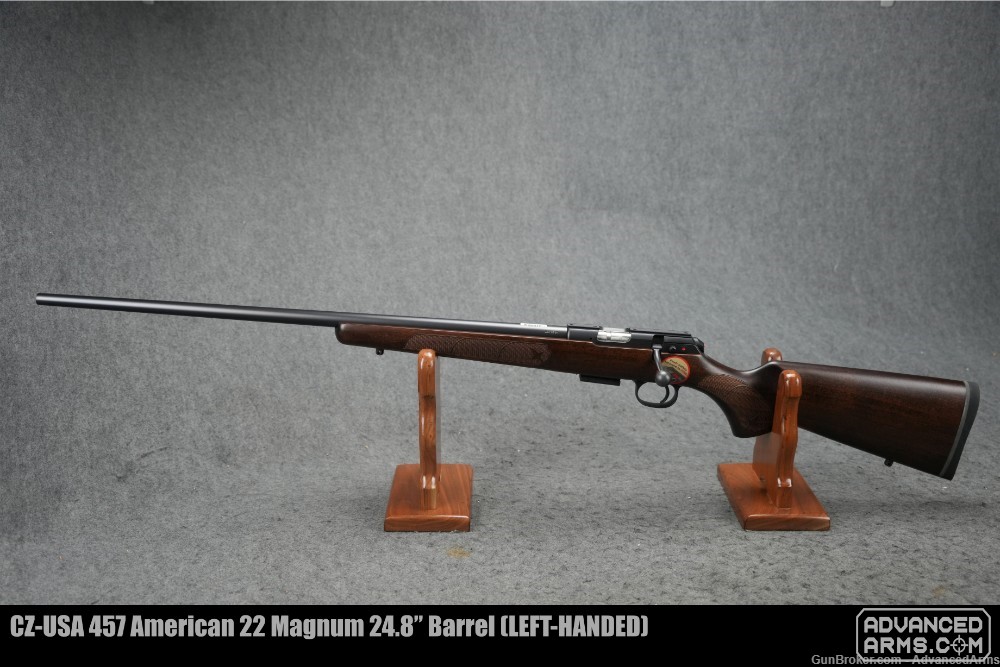 CZ-USA 457 American 22 Magnum 24.8” Barrel (LEFT-HANDED)-img-1