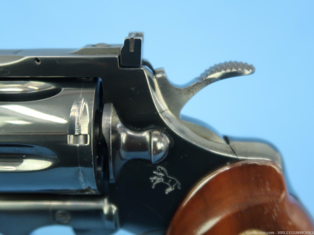 Colt Python 357 Magnum Blued 6 Inch Double Action Made 1980-img-5