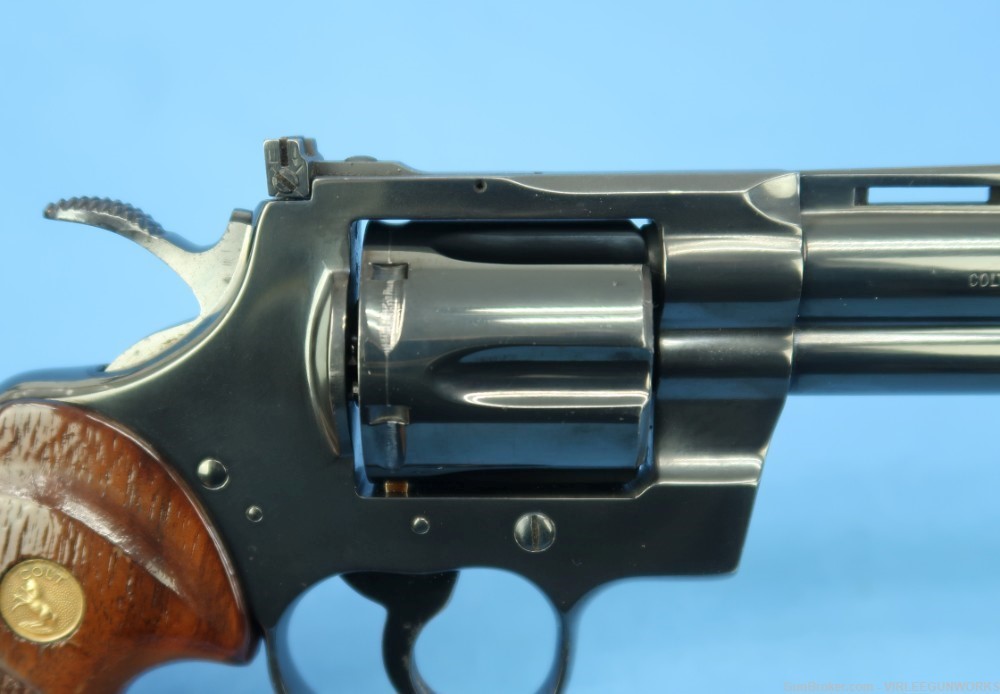 Colt Python 357 Magnum Blued 6 Inch Double Action Made 1980-img-36