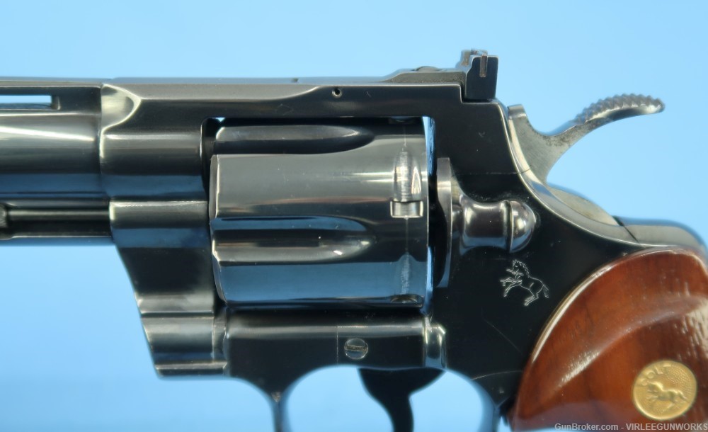 Colt Python 357 Magnum Blued 6 Inch Double Action Made 1980-img-3