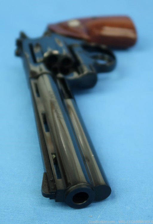 Colt Python 357 Magnum Blued 6” Double Action Boxed Custom Shop Grips 1982-img-17