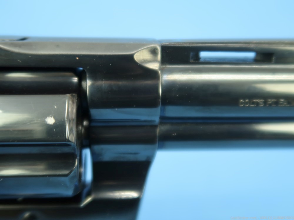 Colt Python 357 Magnum Blued 6” Double Action Boxed Custom Shop Grips 1982-img-39