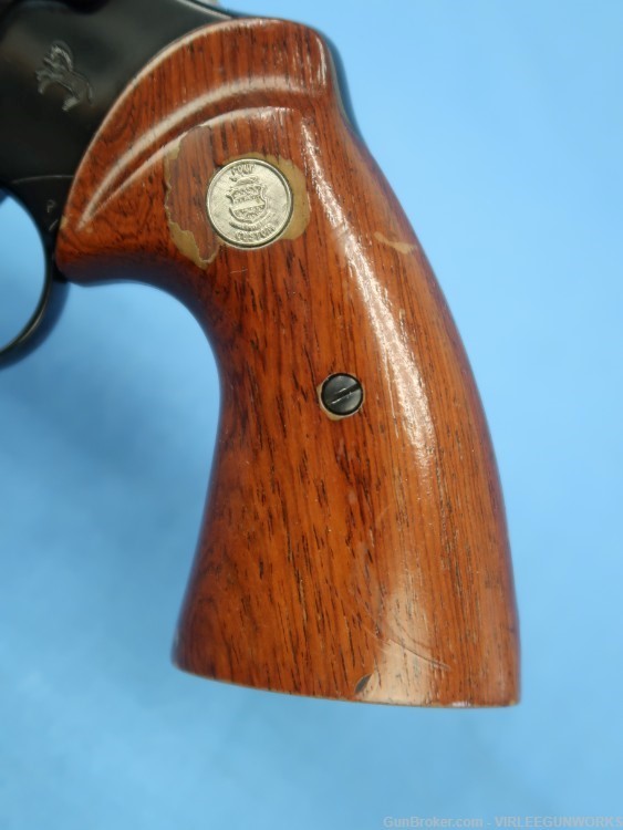Colt Python 357 Magnum Blued 6” Double Action Boxed Custom Shop Grips 1982-img-3