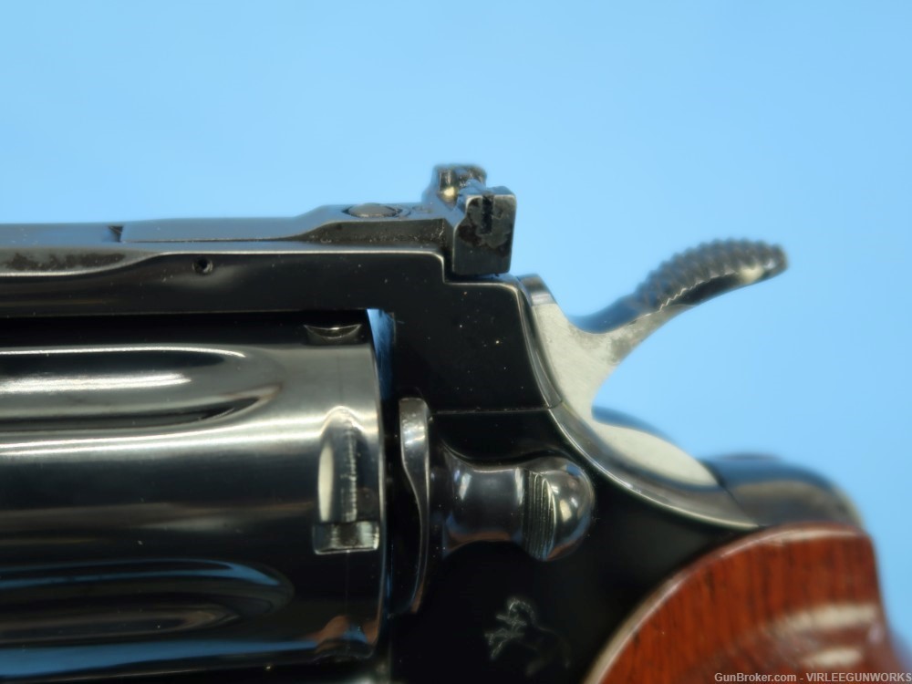 Colt Python 357 Magnum Blued 6” Double Action Boxed Custom Shop Grips 1982-img-7