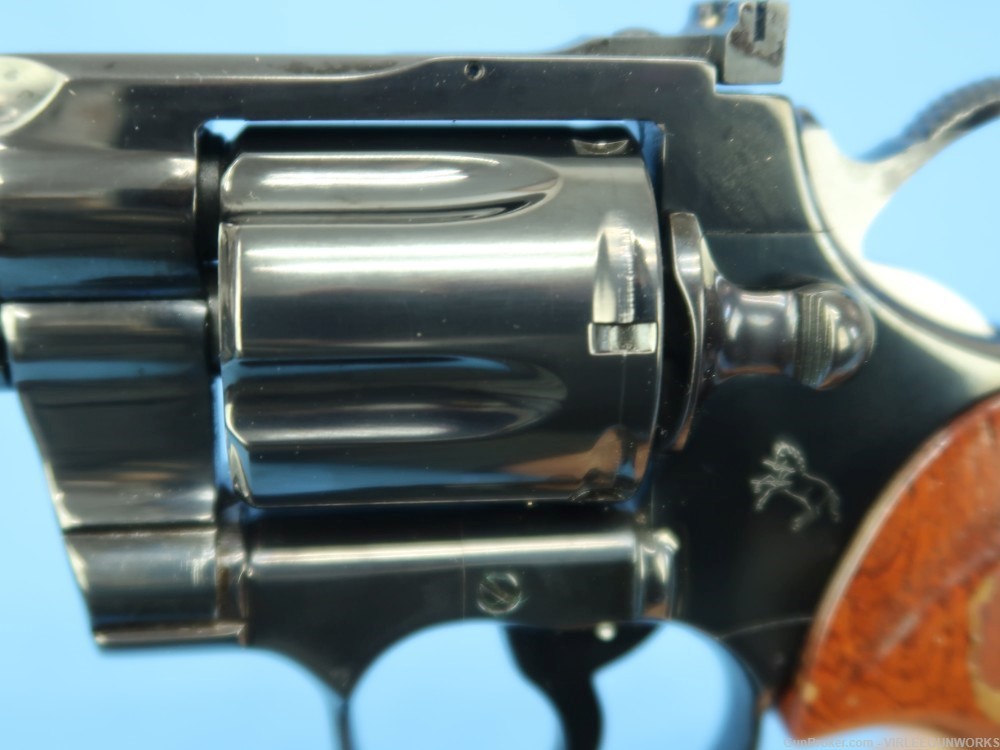 Colt Python 357 Magnum Blued 6” Double Action Boxed Custom Shop Grips 1982-img-9