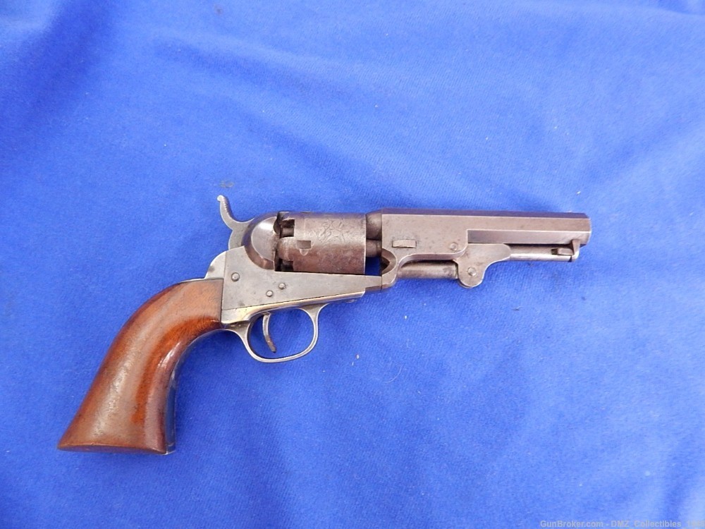 Pre Civil War 1857 Colt 31 Caliber Pocket Revolver Gun Pistol-img-0