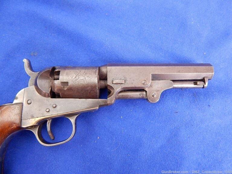 Pre Civil War 1857 Colt 31 Caliber Pocket Revolver Gun Pistol-img-2