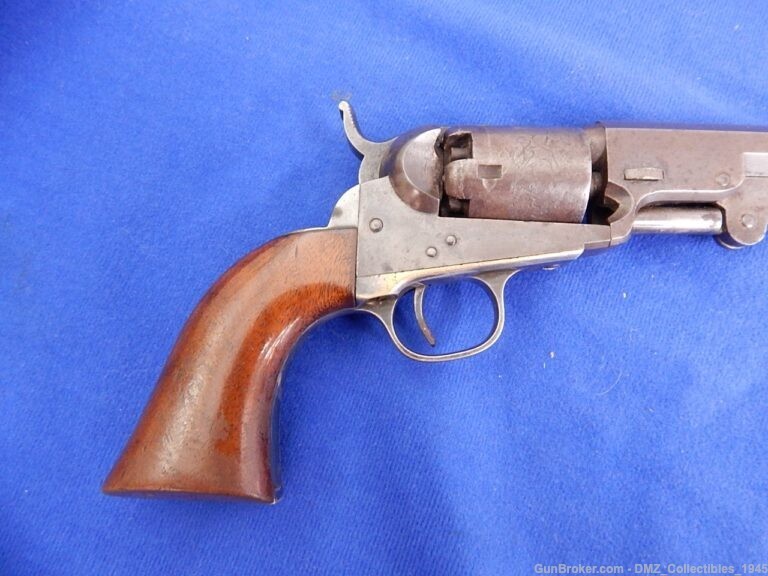 Pre Civil War 1857 Colt 31 Caliber Pocket Revolver Gun Pistol-img-1