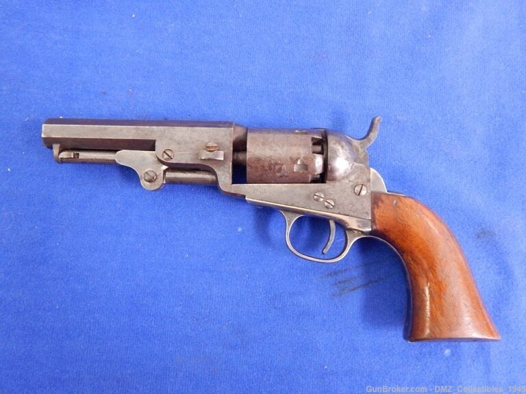 Pre Civil War 1857 Colt 31 Caliber Pocket Revolver Gun Pistol-img-15