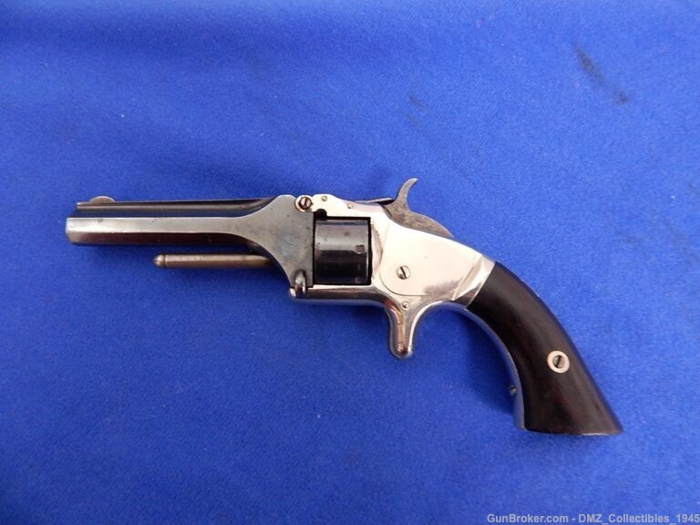 Civil War Smith & Wesson 22 Caliber Revolver Pistol Gun-img-7