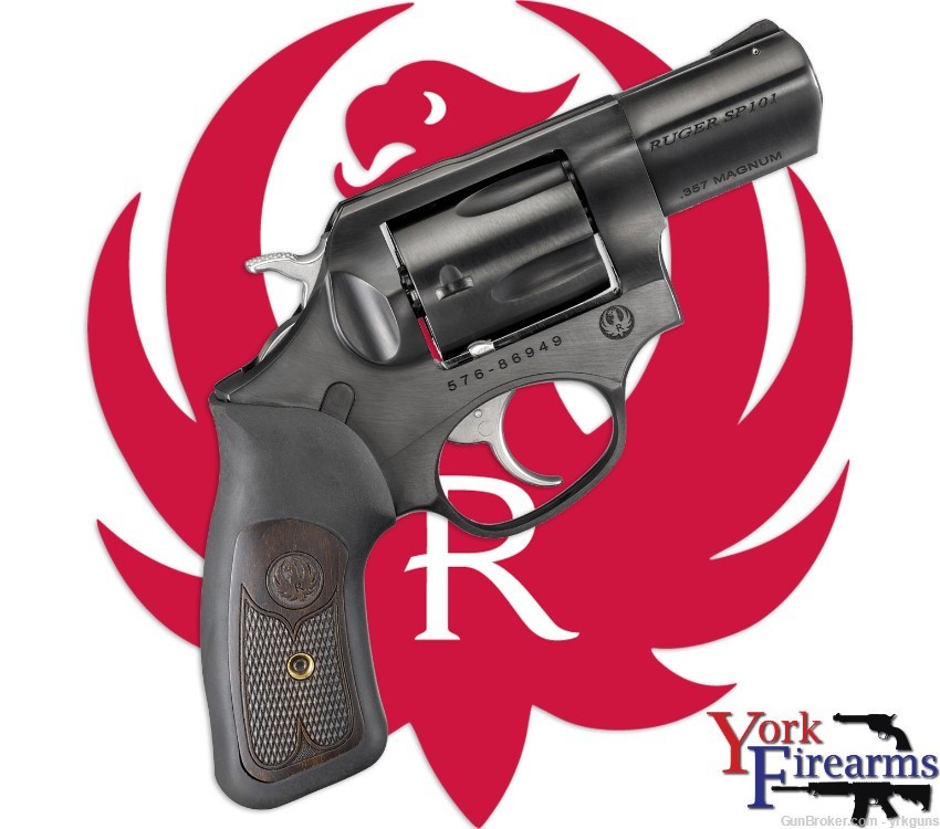 Ruger SP101 357MAG 2.25" 5RD Blued Revolver NEW 15702-img-0