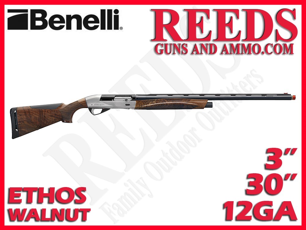 Benelli Ethos Sport Walnut Nickel 12 Ga 3in 30in 10495-img-0