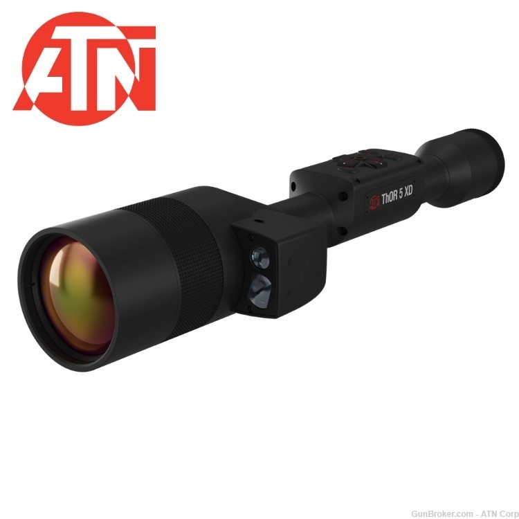 ATN Thor 5 XD LRF 3-30x, 1280x1024, Smart Thermal Rifle Scope with LRF-img-0