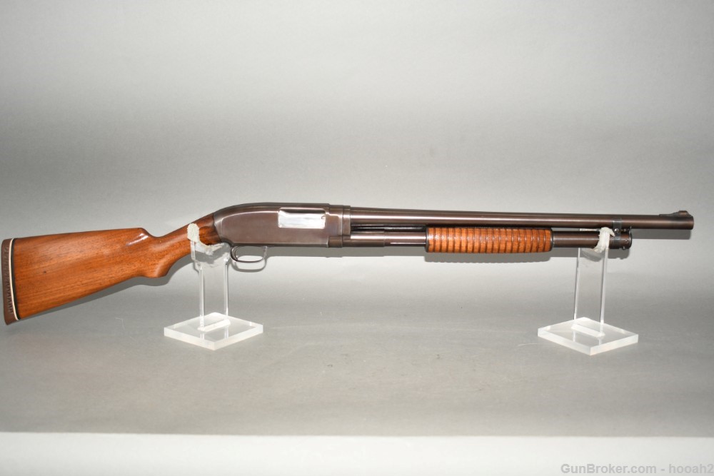 Custom Winchester Model 12 Pump Shotgun 12 G 20.5" Bbl 1917 C&R-img-0