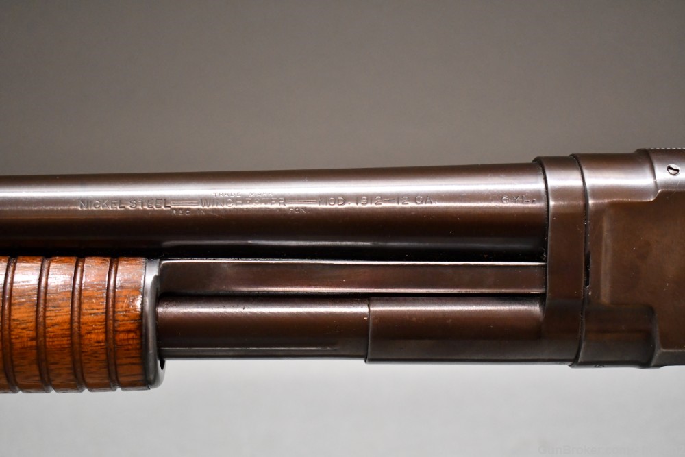 Custom Winchester Model 12 Pump Shotgun 12 G 20.5" Bbl 1917 C&R-img-12