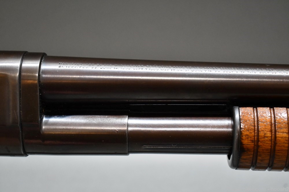 Custom Winchester Model 12 Pump Shotgun 12 G 20.5" Bbl 1917 C&R-img-5
