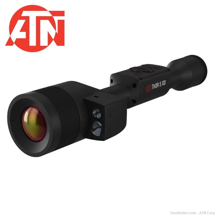 ATN Thor 5 XD LRF 2-20x, 1280x1024, Smart Thermal Rifle Scope with LRF-img-0