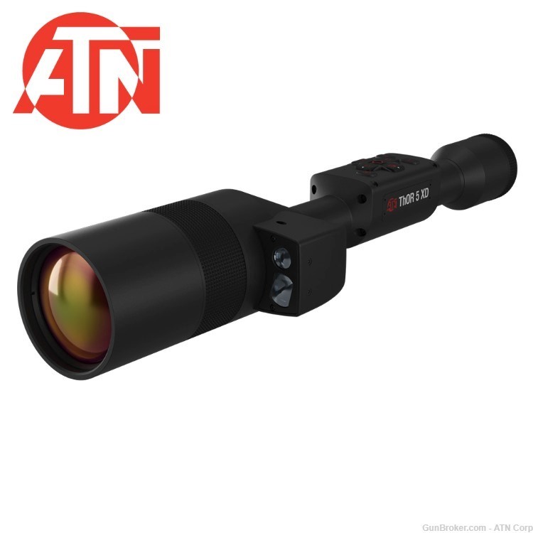 ATN Thor 5 XD LRF 4-40x, 1280x1024, Smart Thermal Rifle Scope with LRF-img-0