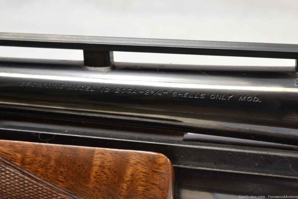 Browning Model 12 Limited Edition Grade 1 20 Gauge-img-16