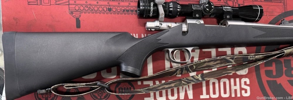 Remington 700 ML .54cal 24"BBL w/Tasco 3-9 -Muzzle Loader on Rifle Action- -img-5