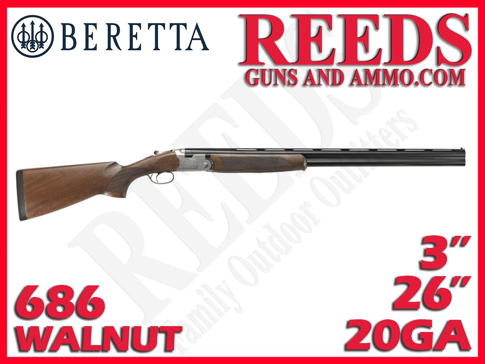 Beretta 686 Silver Pigeon I Walnut 20 Ga 3in 26in J686FK6-img-0