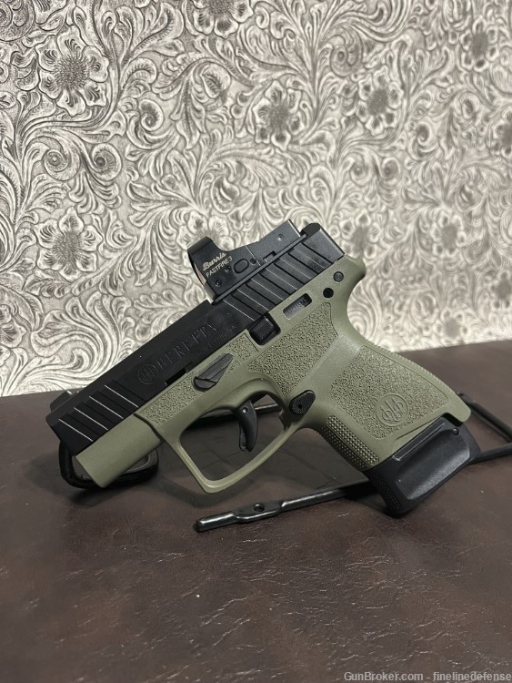 Beretta APX A1 Carry OD Green with Burris Fastfire Red Dot Optic-img-1
