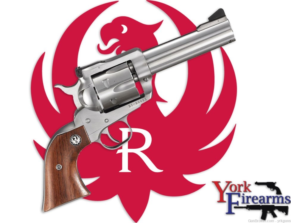 Ruger New Model Blackhawk 357MAG 4.6" Stainless 6RD SA Revolver NEW 0309-img-0