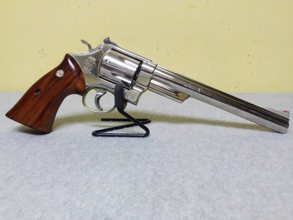 Smith & Wesson 29-2 Revolver, 44 Mag, 6 Shot, 8 3/8 Barrel, Nickel-img-12