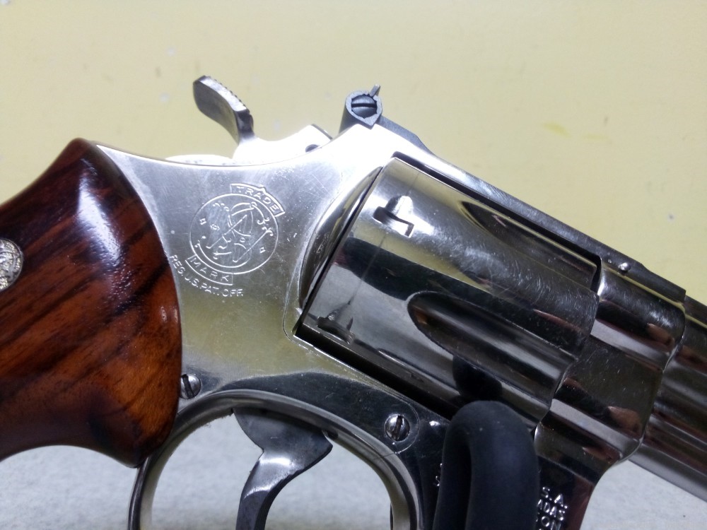 Smith & Wesson 29-2 Revolver, 44 Mag, 6 Shot, 8 3/8 Barrel, Nickel-img-14