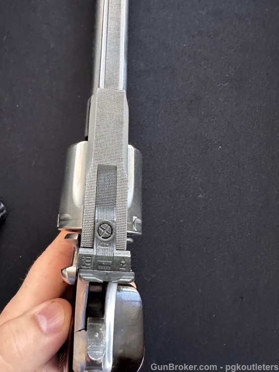 1982- Colt Python Double Action Revolver .357 mag cal., 6" vent rib barrel-img-11