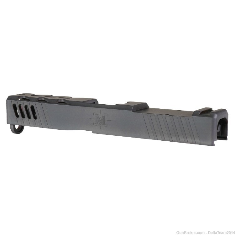 Matrix Arms Alpha Skeletonized Stripped Glock 19 Gen 1-3 Compatible Slide-img-3