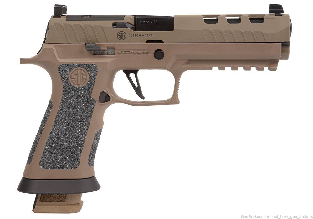 Sig Sauer P320-XFIVE DH3 21rd 9mm Pistol FDE X5  320X5-9-DH3 -img-2