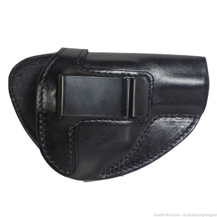Leather IWB Holster Fits: Ruger LCR-img-2
