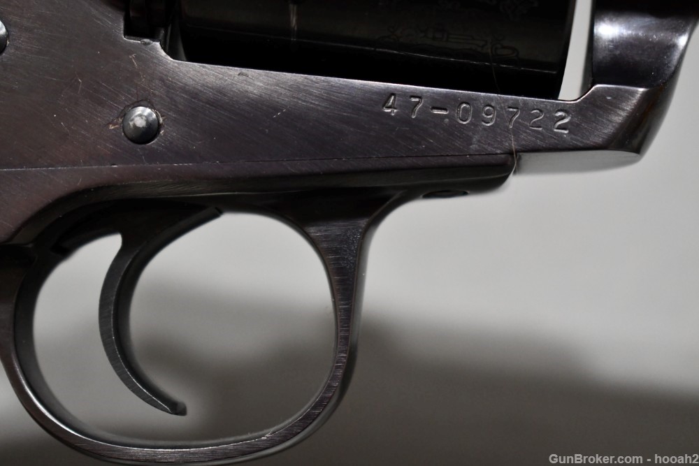 Ruger New Model Blackhawk Bisley Revolver 45 Colt 7 1/2" W Box 1986-img-5