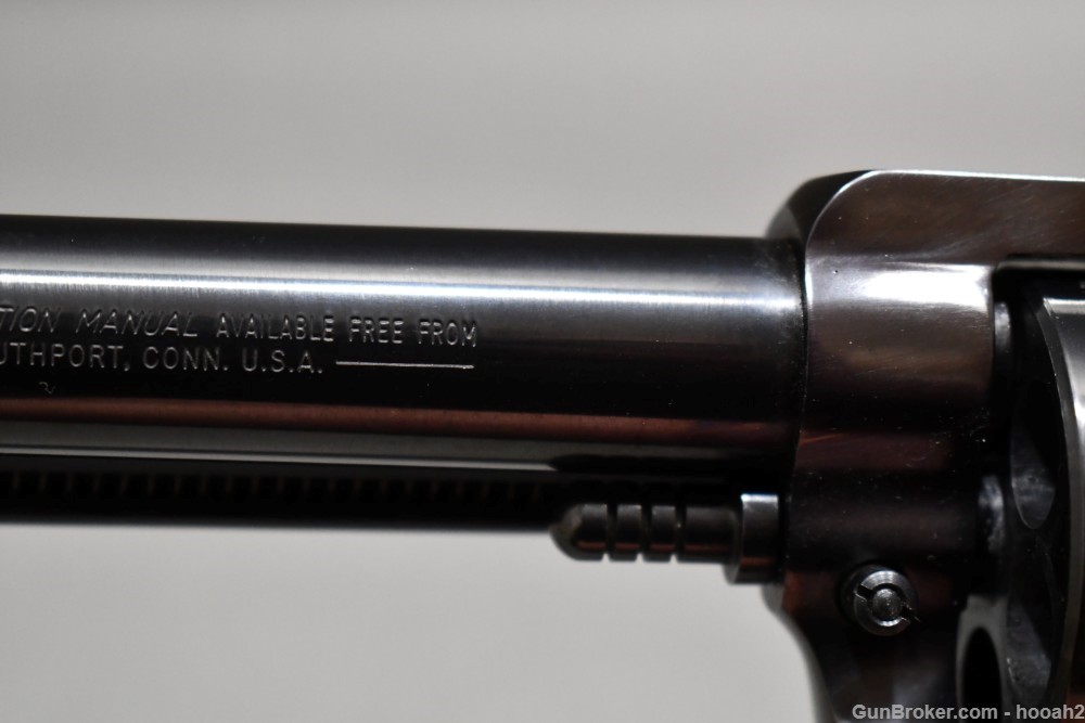 Ruger New Model Blackhawk Bisley Revolver 45 Colt 7 1/2" W Box 1986-img-15