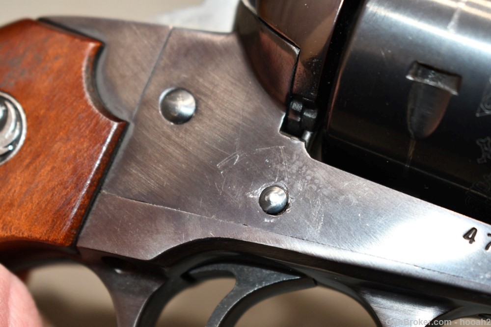 Ruger New Model Blackhawk Bisley Revolver 45 Colt 7 1/2" W Box 1986-img-37