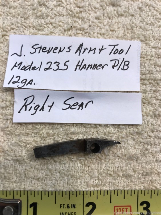 J Stevens Arm & Tool, Model 235, 12 gauge, Right Sear-img-2