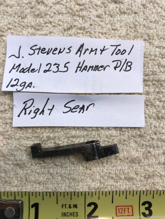 J Stevens Arm & Tool, Model 235, 12 gauge, Right Sear-img-1