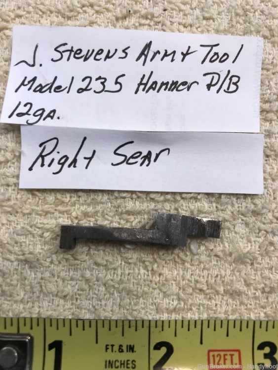 J Stevens Arm & Tool, Model 235, 12 gauge, Right Sear-img-3