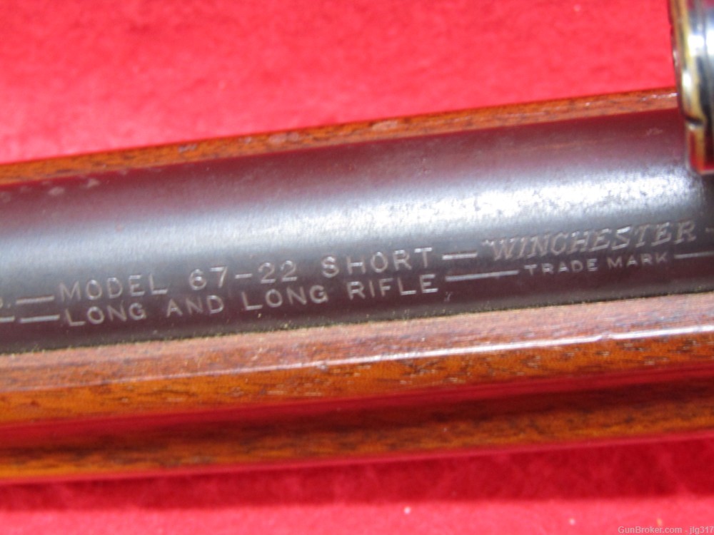 Winchester Model 67 22 S/L/LR w Weaver 4x scope C&R Okay Nice-img-14