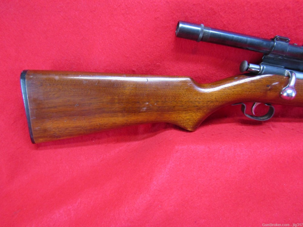 Winchester Model 67 22 S/L/LR w Weaver 4x scope C&R Okay Nice-img-1