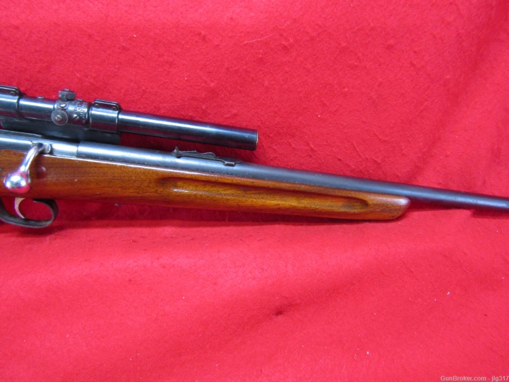 Winchester Model 67 22 S/L/LR w Weaver 4x scope C&R Okay Nice-img-2