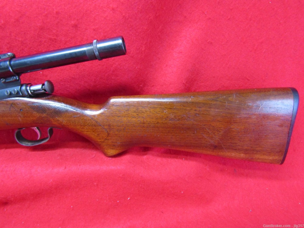 Winchester Model 67 22 S/L/LR w Weaver 4x scope C&R Okay Nice-img-10