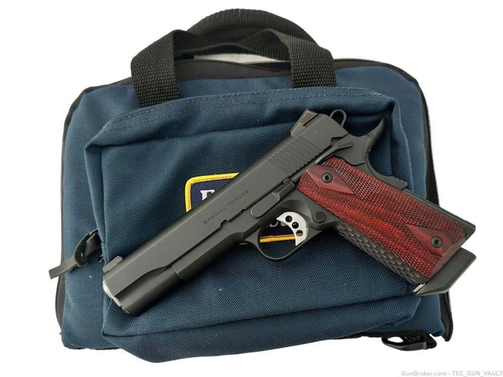 Ed Brown Special Forces 45 Semi Auto 1911 Pistol in original case like new-img-2