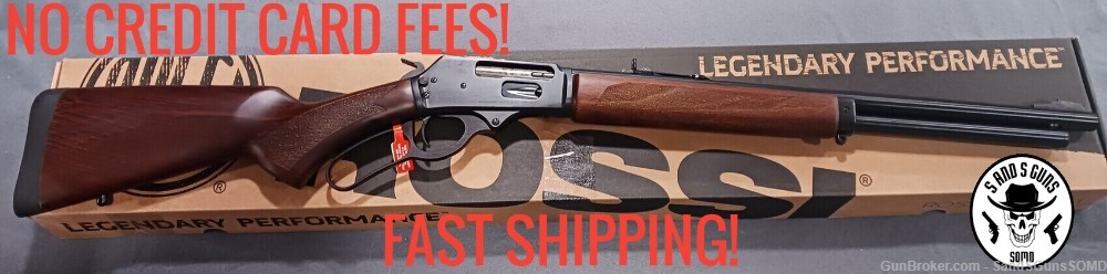 ROSSI 95 45-70 20" DRILLED/TAPPED LEVER ACTION RIFLE NEW IN BOX!-img-0