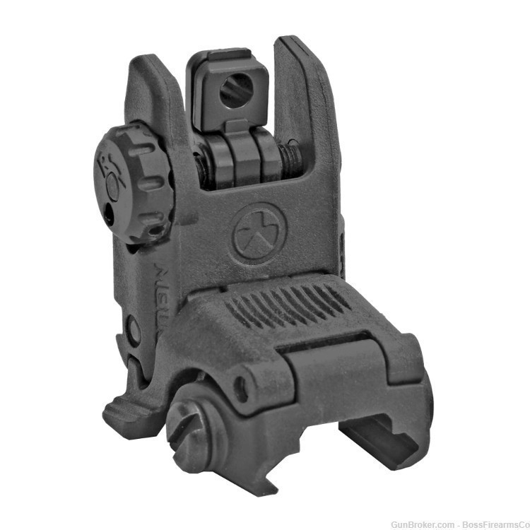 Magpul Industries MBUS Gen 2 Rear Backup Up Sights Black MAG248-BLK-img-0