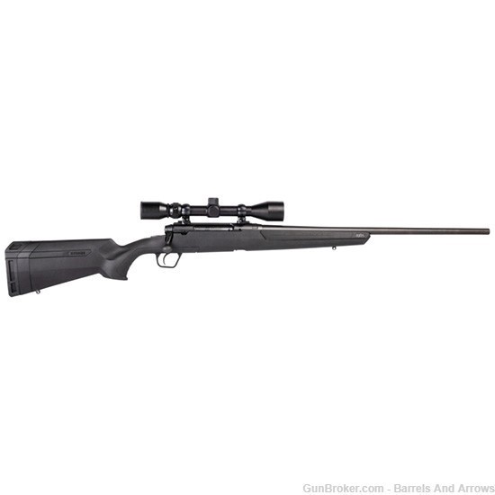 Savage 57257 Axis XP Bolt Action Rifle 22-250 Rem, 22" Bbl Blk-img-0