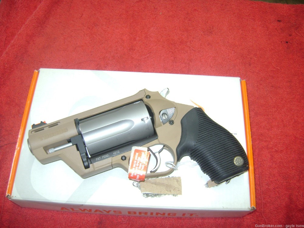 TAURUS MOD 4510-45LC/410 POLY STAINLESS  2"BARREL 2.5"RDS-img-0