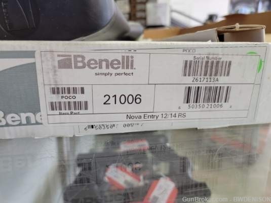 Benelli Nova Entry SBS 14 Inch NFA Shotgun Benelli SBS 21006 12Ga 3.5"-img-6